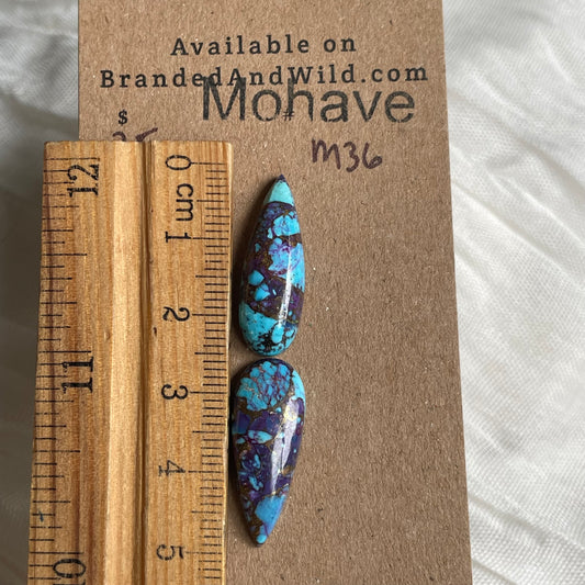 Mohave Cabochon - M36 Cabochon 0EFD63F5-0C93-467A-A1B9-8977F6C491FB Brandedandwild.com