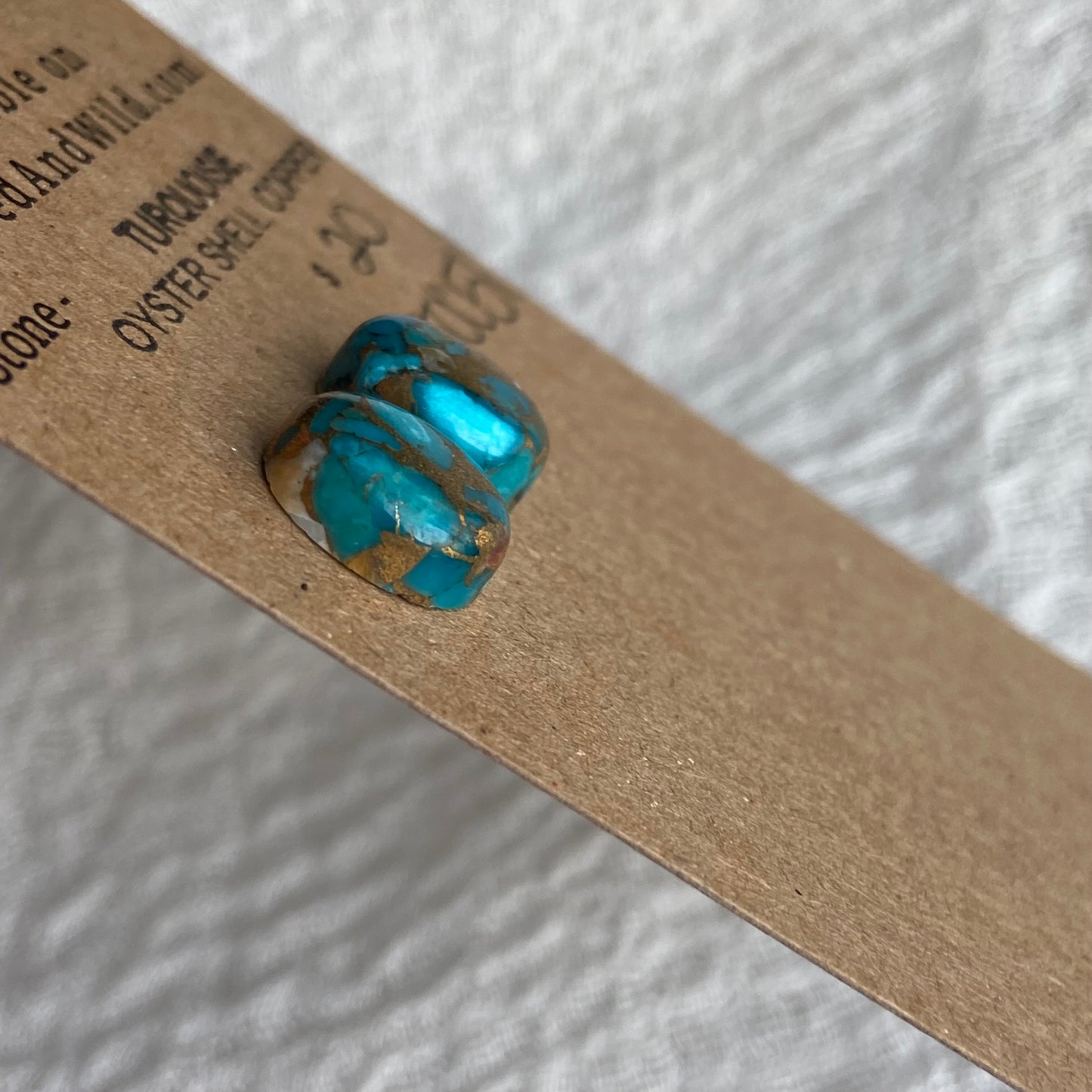 Turquoise, Oyster Shell, Copper - TOC51