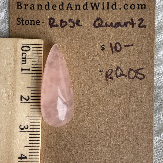 Rose Quartz Cabochon - RQ05