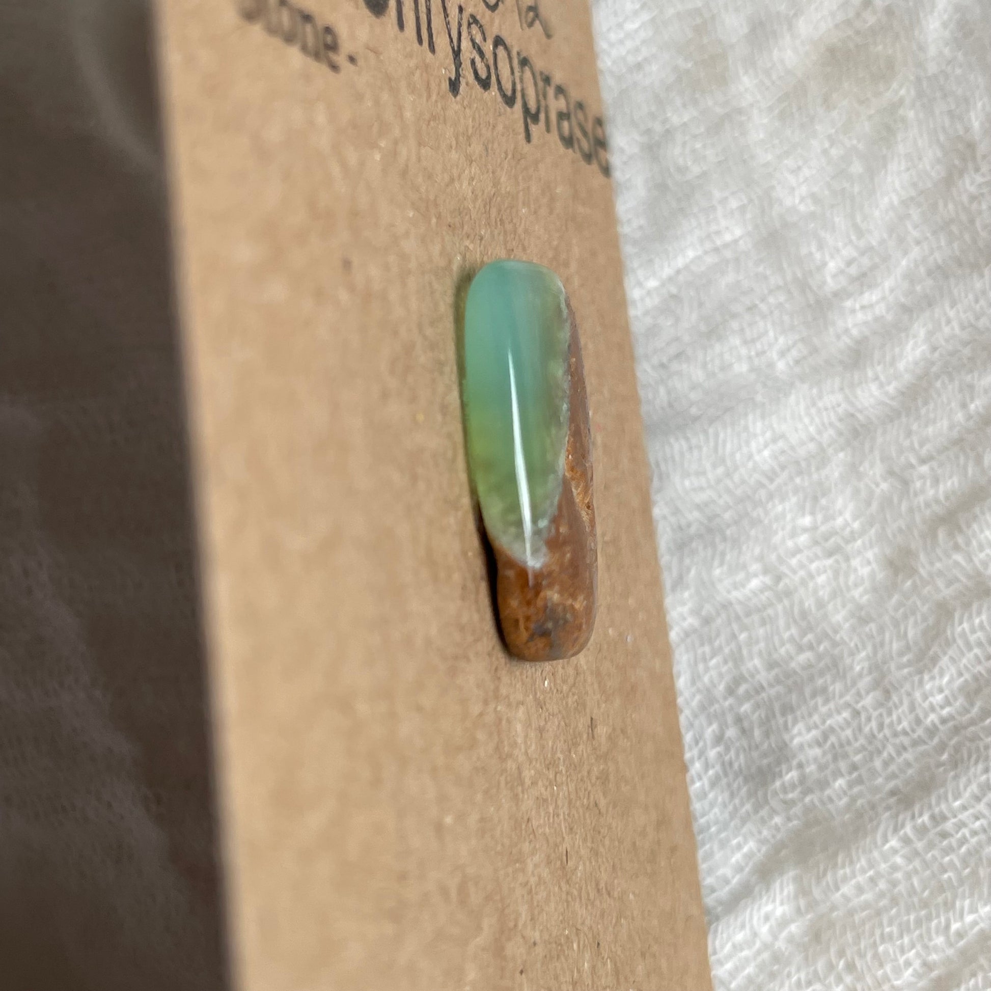 Chrysoprase Cabochon - Ch2 0F07E5D9-05EF-4C03-9F3F-6D072B4BCA42 Brandedandwild.com