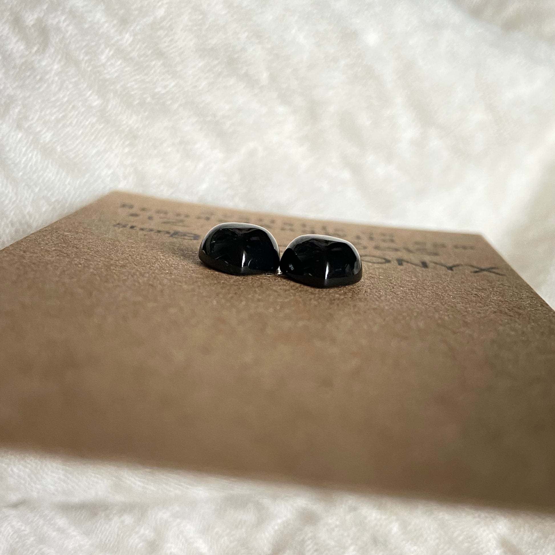 Black Onyx Cabochon - B015 0F0F1C97-4A19-4FAE-8DDA-9A6167A28442 Brandedandwild.com