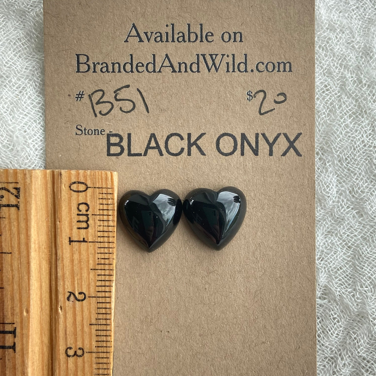 Black Onyx - Cabochon - B51