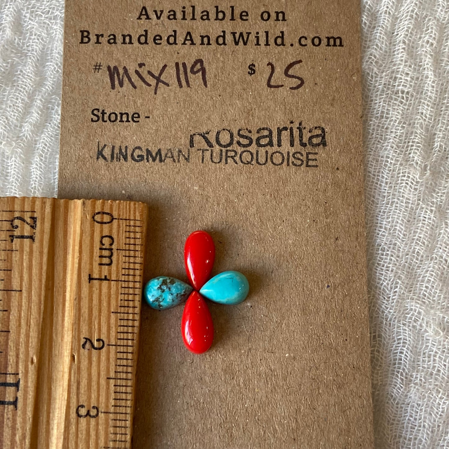 Rosarita / Kingman Cabochon - MIX119