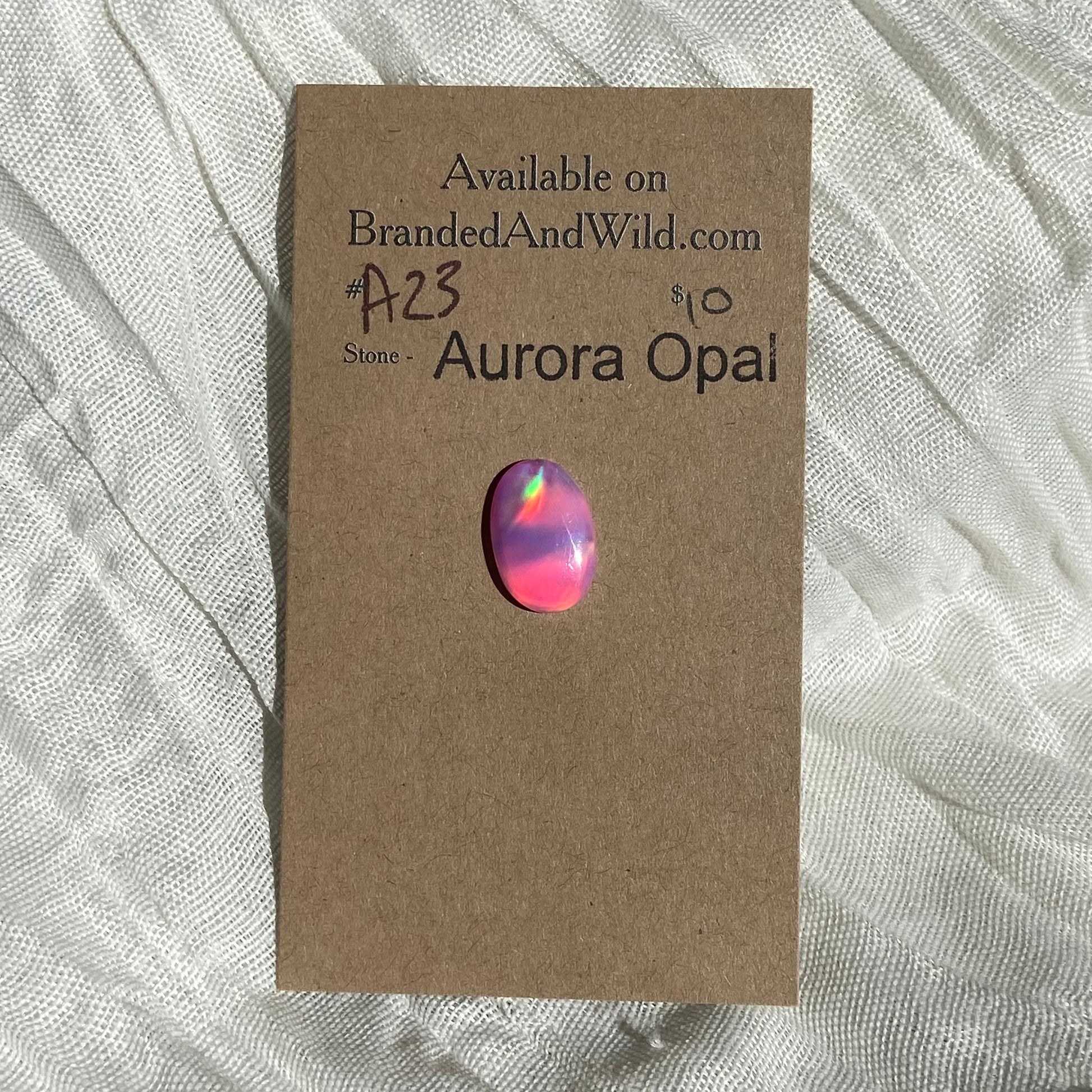 Aurora Opal Cabochon - A23 0F33C3B5-FCD5-4C58-A7C7-F95EE0CE4982 Brandedandwild.com
