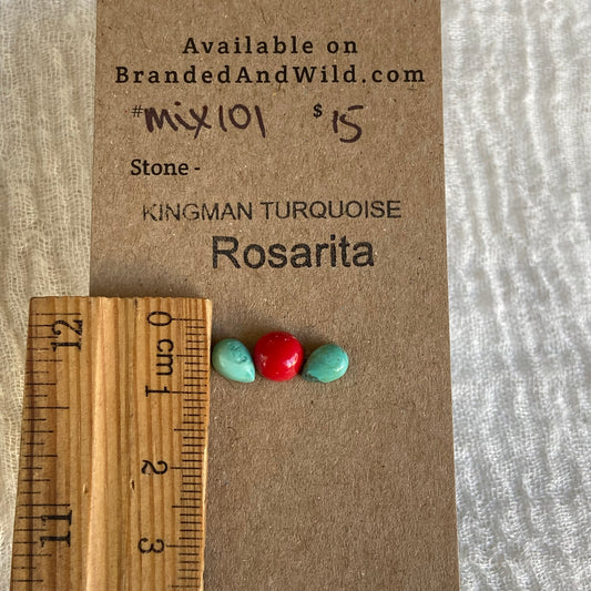 Rosarita / Kingman Cabochon - MIX101
