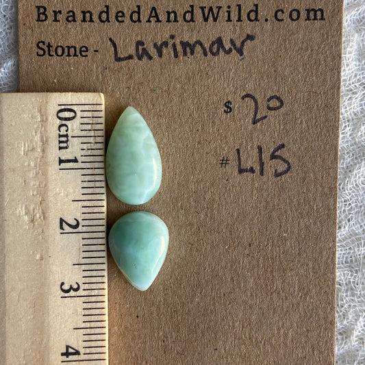 Larimar Cabochon - L15