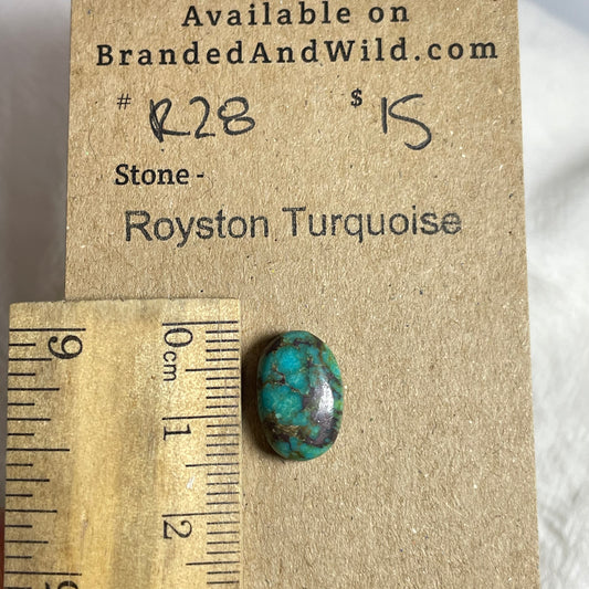 Royston Turquoise Cabochon - R28
