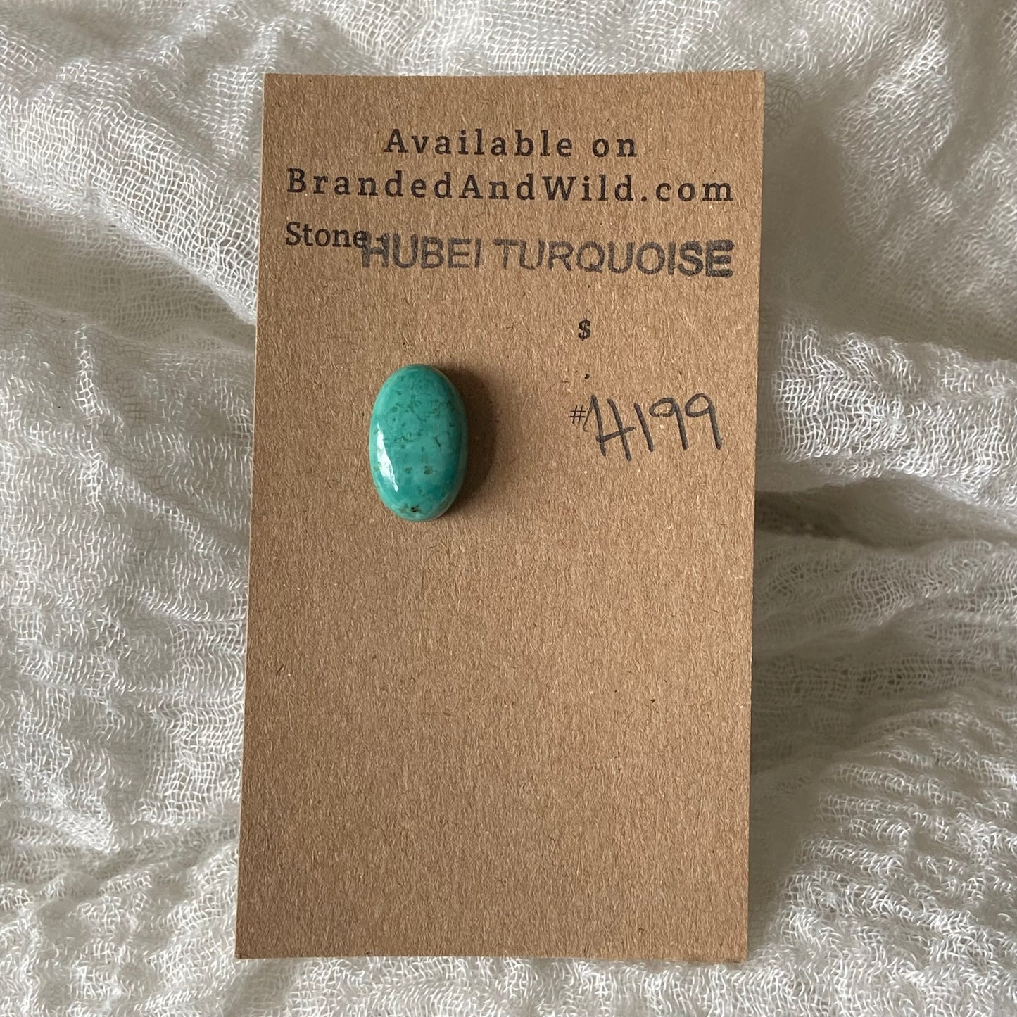 Hubei Turquoise Cabochon - H199