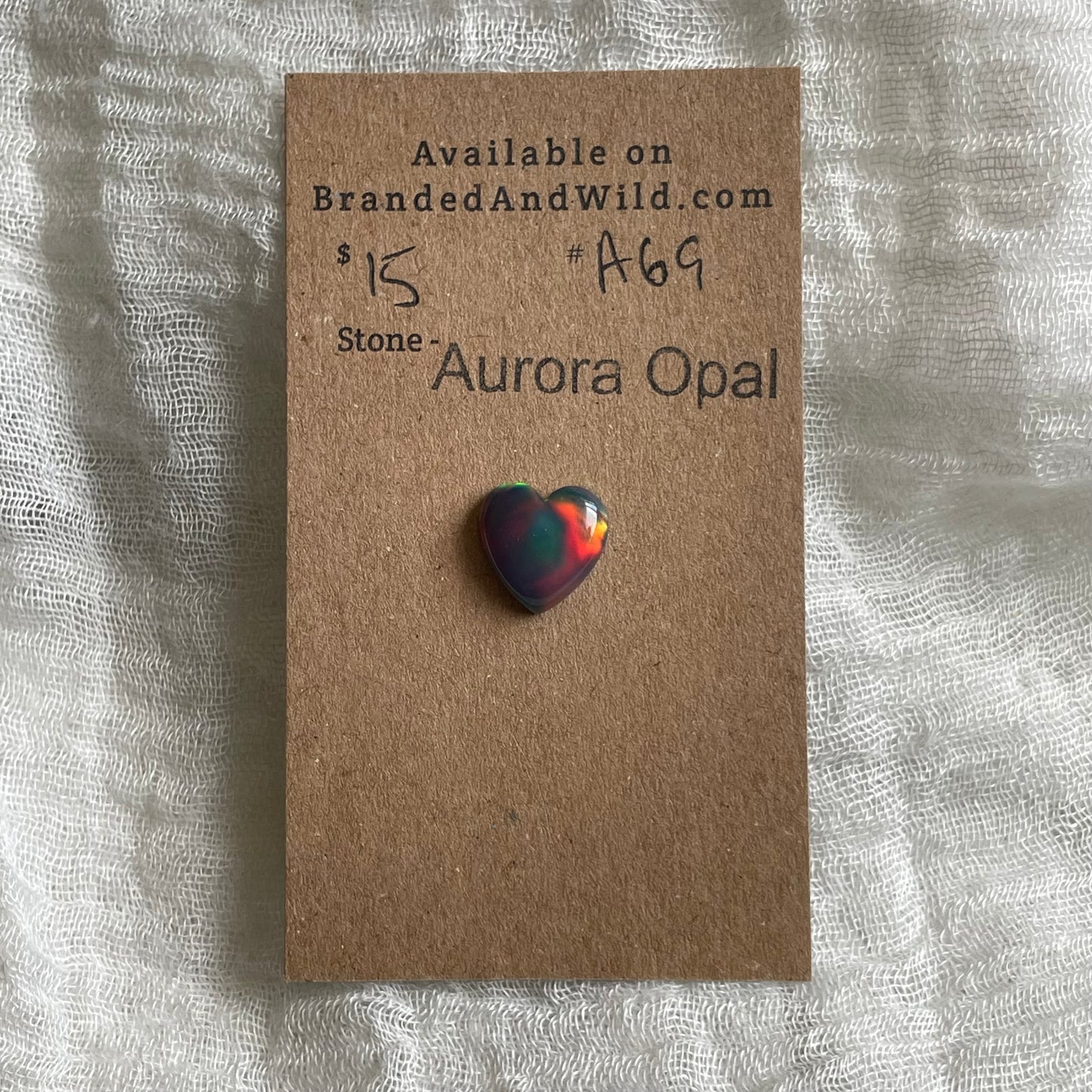 Aurora Opal Cabochon - A69
