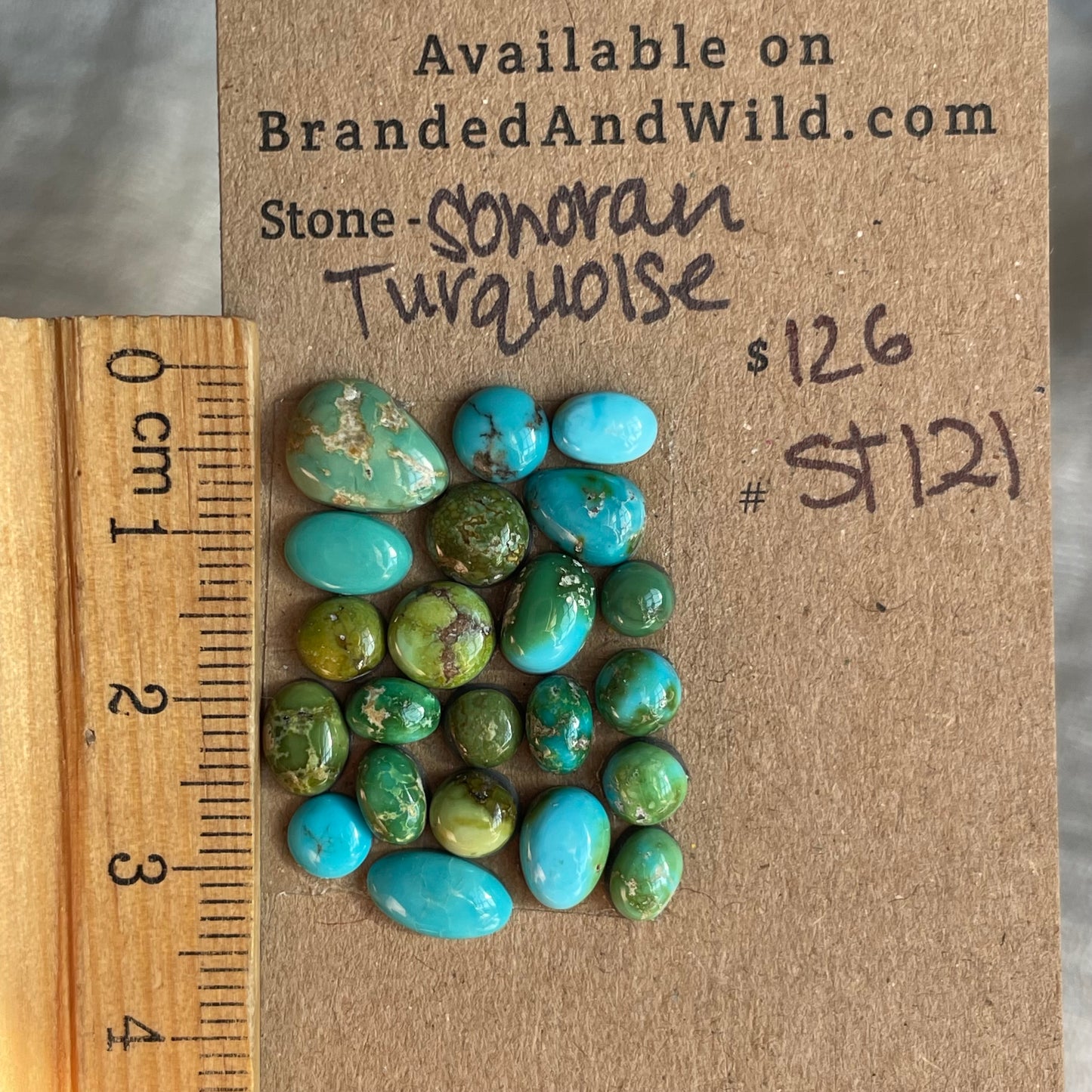 Sonoran Turquoise Cabochon - ST121