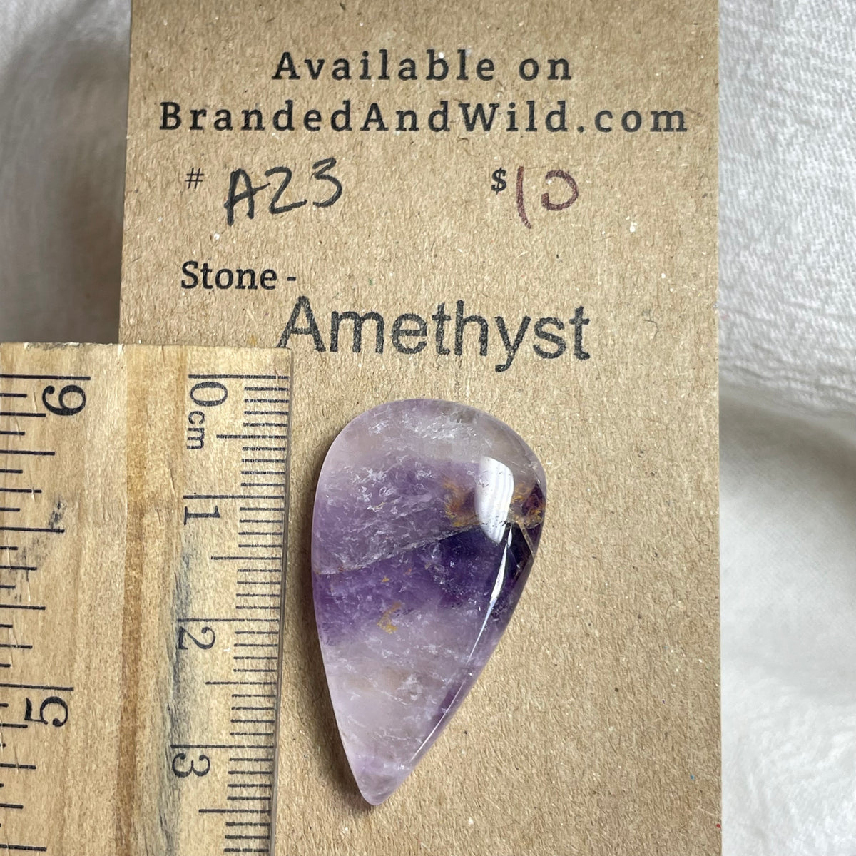 Amethyst Cabochon - A23 0F988684-115C-4791-897F-90091C6AD24E Brandedandwild.com