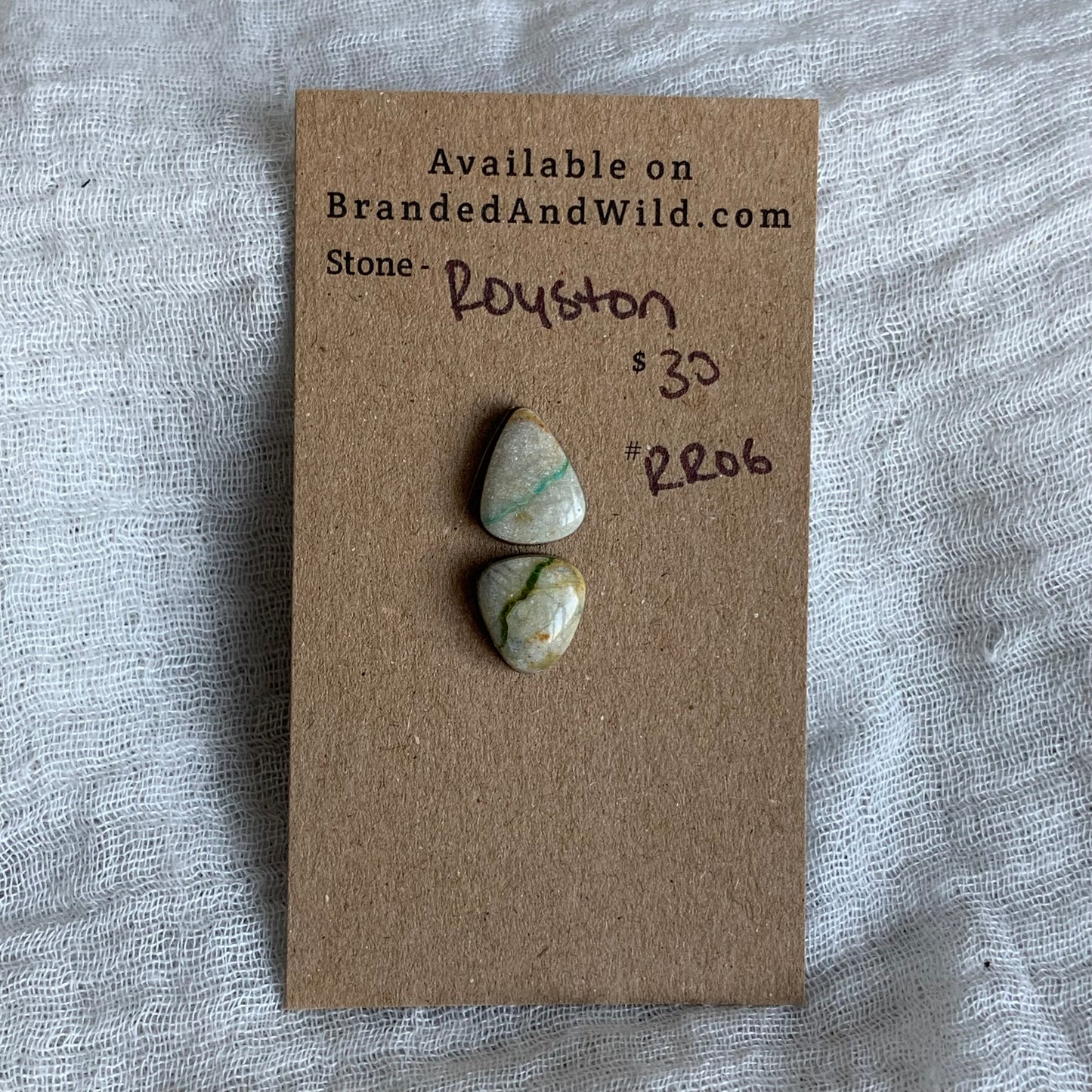Royston Ribbon Turquoise Cabochon RR06