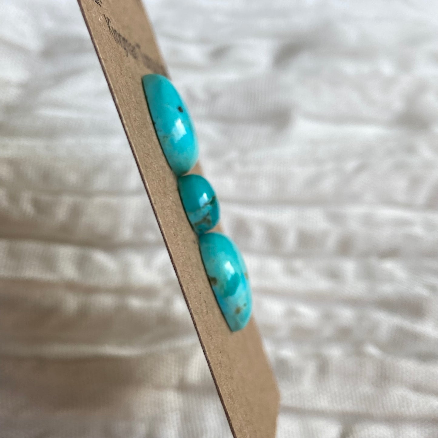 Kingman Turquoise Cabochon - KT44 0FAB649D-D0F5-4FA2-BE82-5FE6C546ED2C Brandedandwild.com