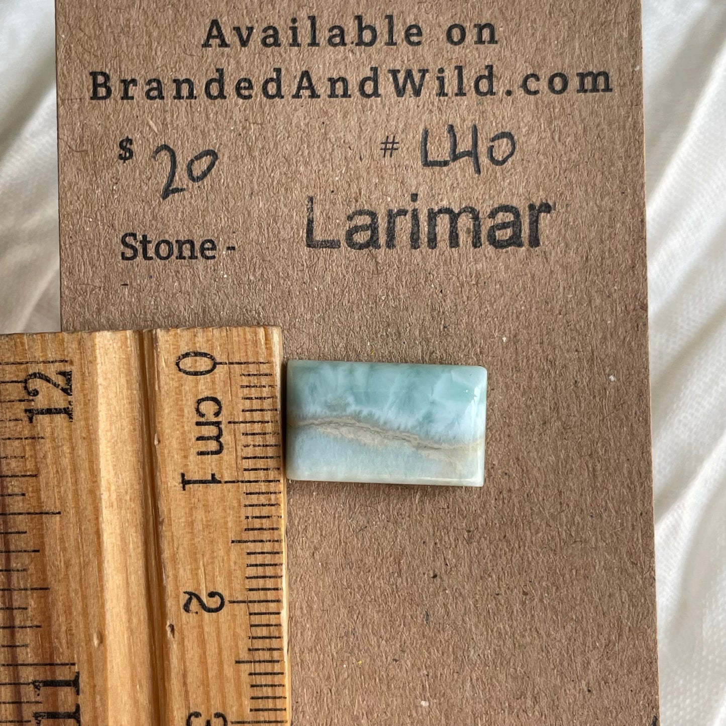 Larimar Cabochon - L40
