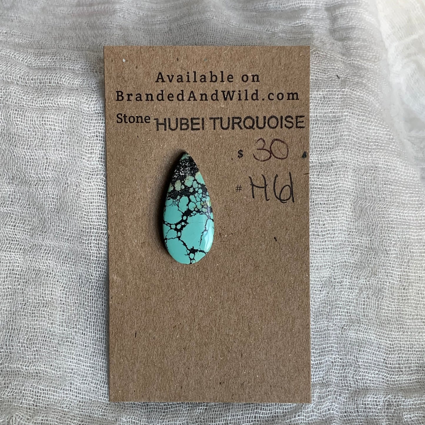 Hubei Turquoise Cabochon - H61