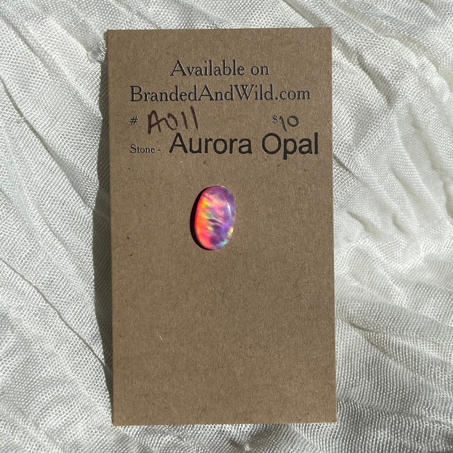 Aurora Opal Cabochon - A011 0FD4B20A-DA06-4DA5-AFAF-4E9F63F00C3B Brandedandwild.com
