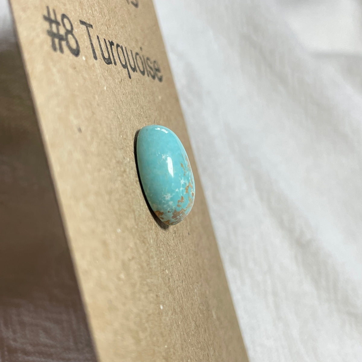 #8 Turquoise Cabochon - #851