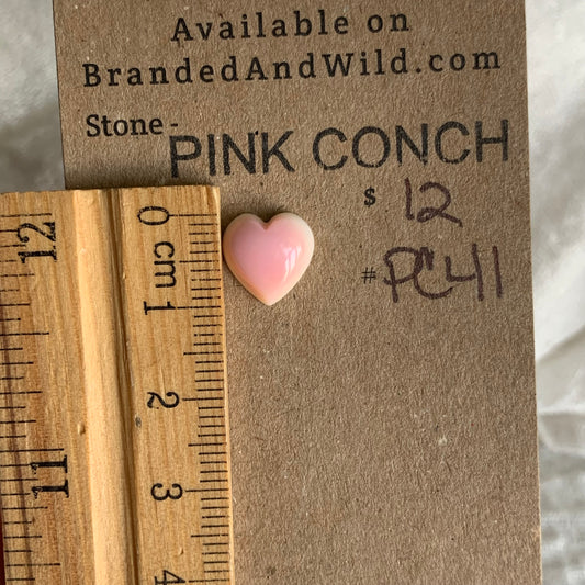 Pink Conch Cabochon - PC41