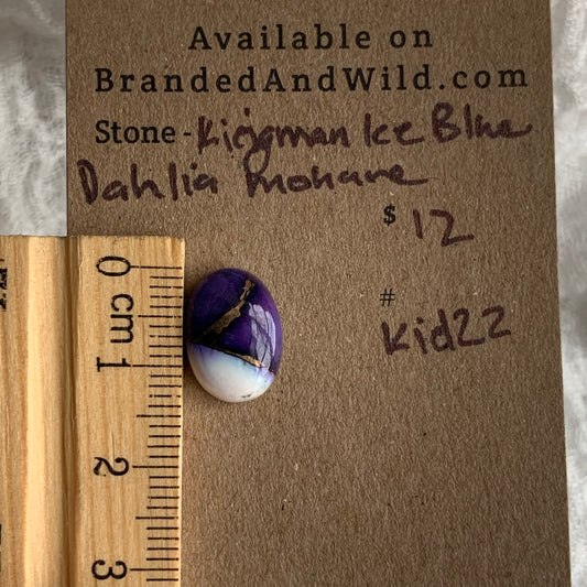 Kingman Ice Blue Dahlia Mohave - KID22