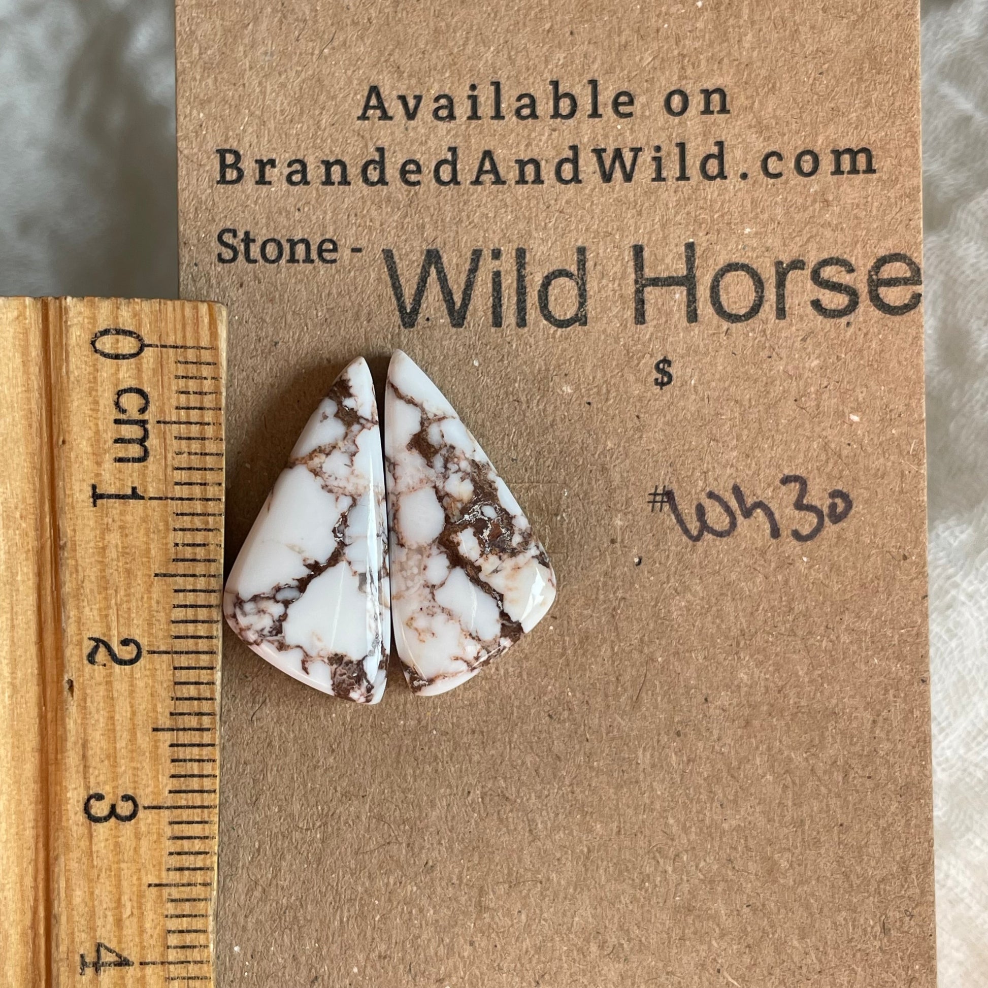 Wild Horse Cabochon - WH30 10347BB5-4CC5-42EC-86B1-165A1CF0A716 Brandedandwild.com