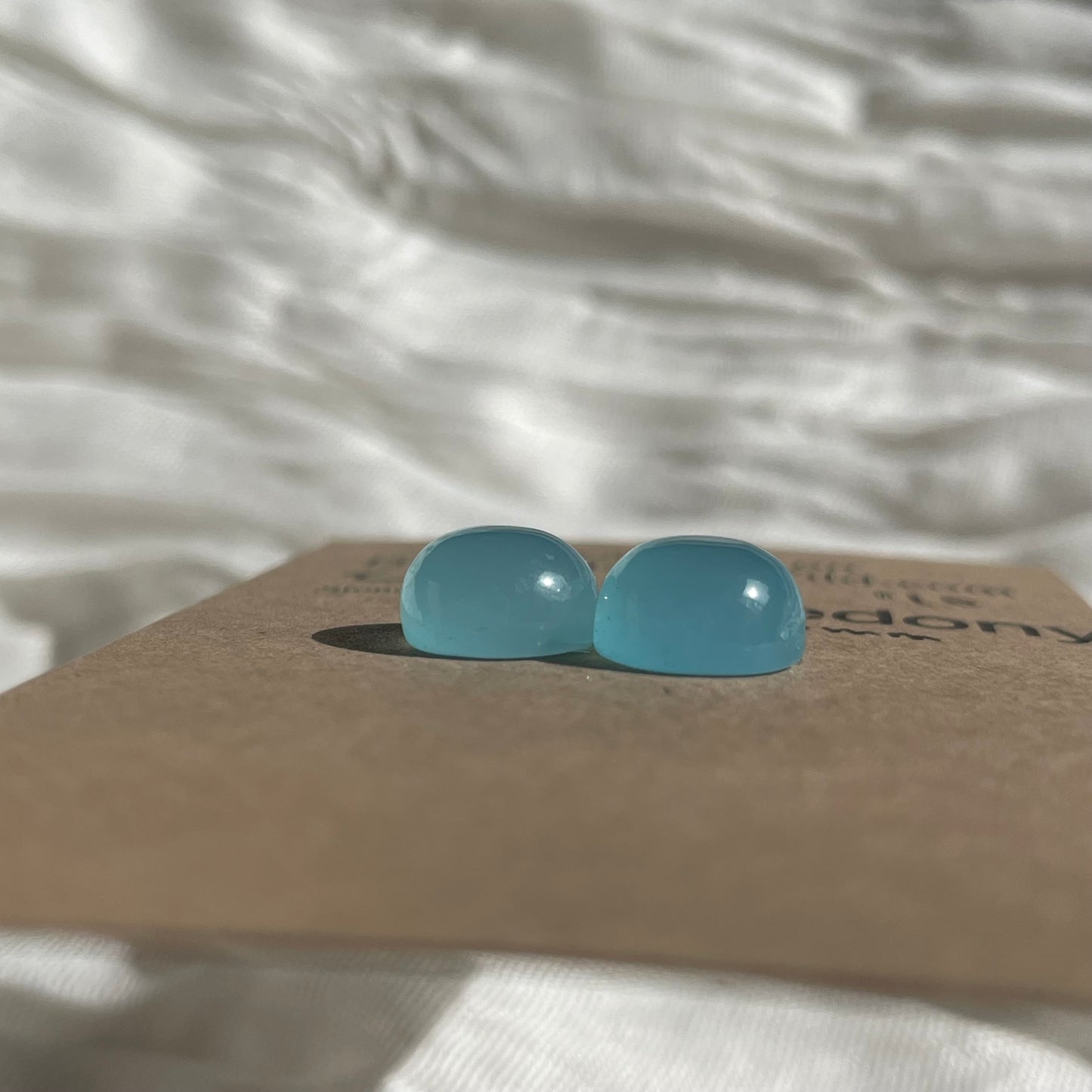 Chalcedony Cabochon - CH03 105C2E77-8F92-44EF-9678-68F07BD2DCF1 Brandedandwild.com
