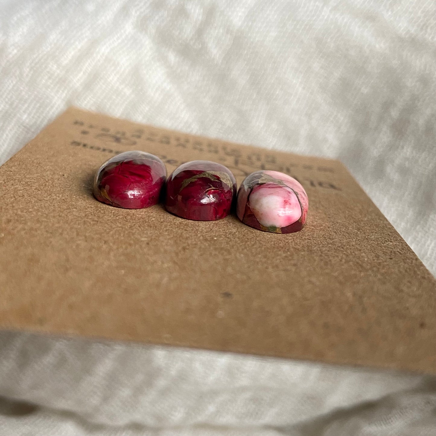 Red Dahlia Cabochon - RD1 1099F0AC-6E8C-4AC0-A9D5-B7D1A0E7DA7D Brandedandwild.com