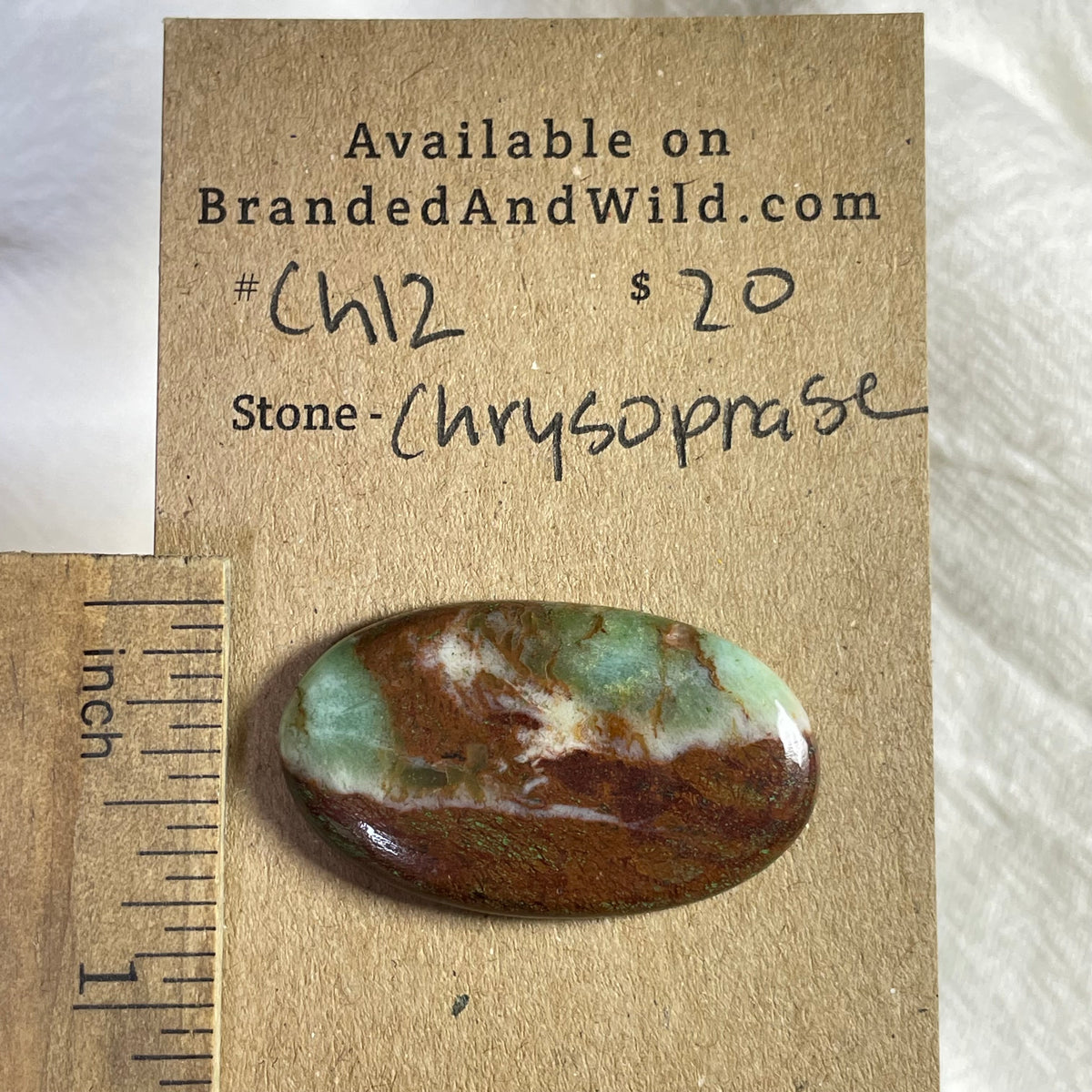 Chrysoprase Cabochon - CH12