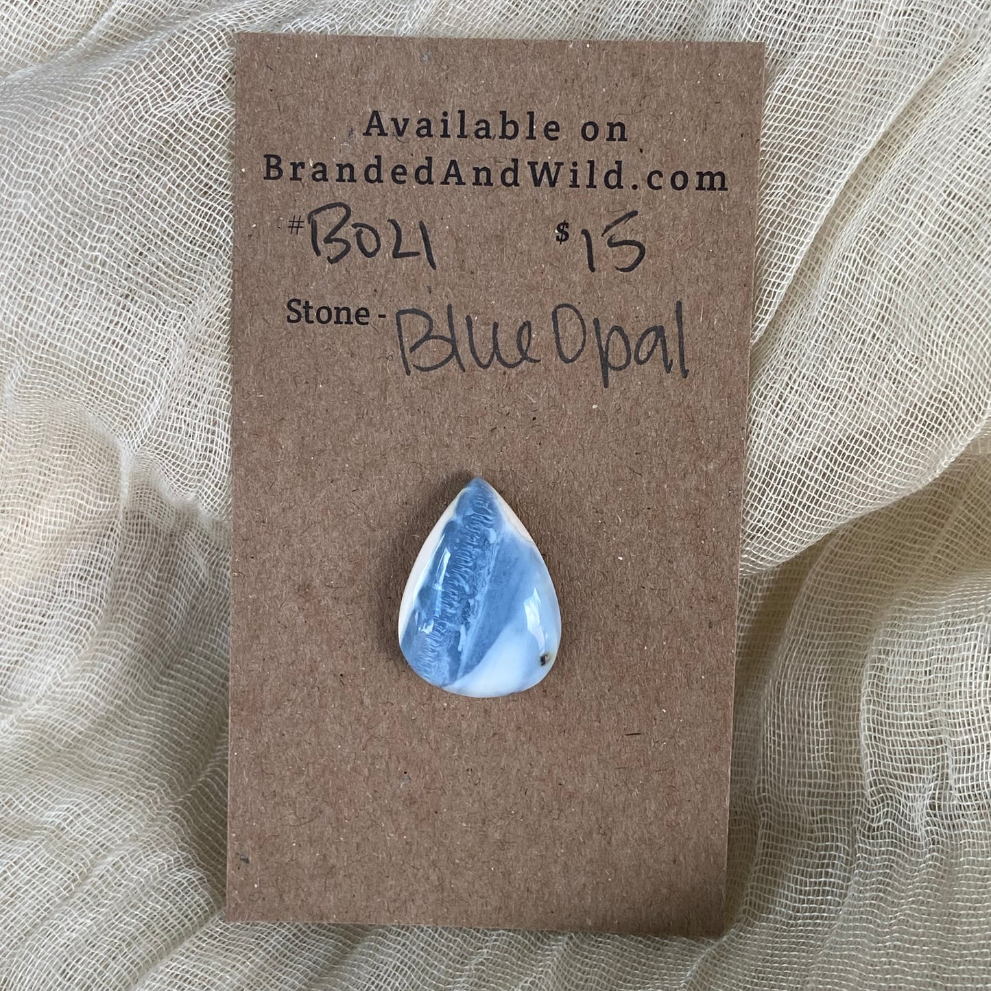 Blue Opal Cabochon - B021