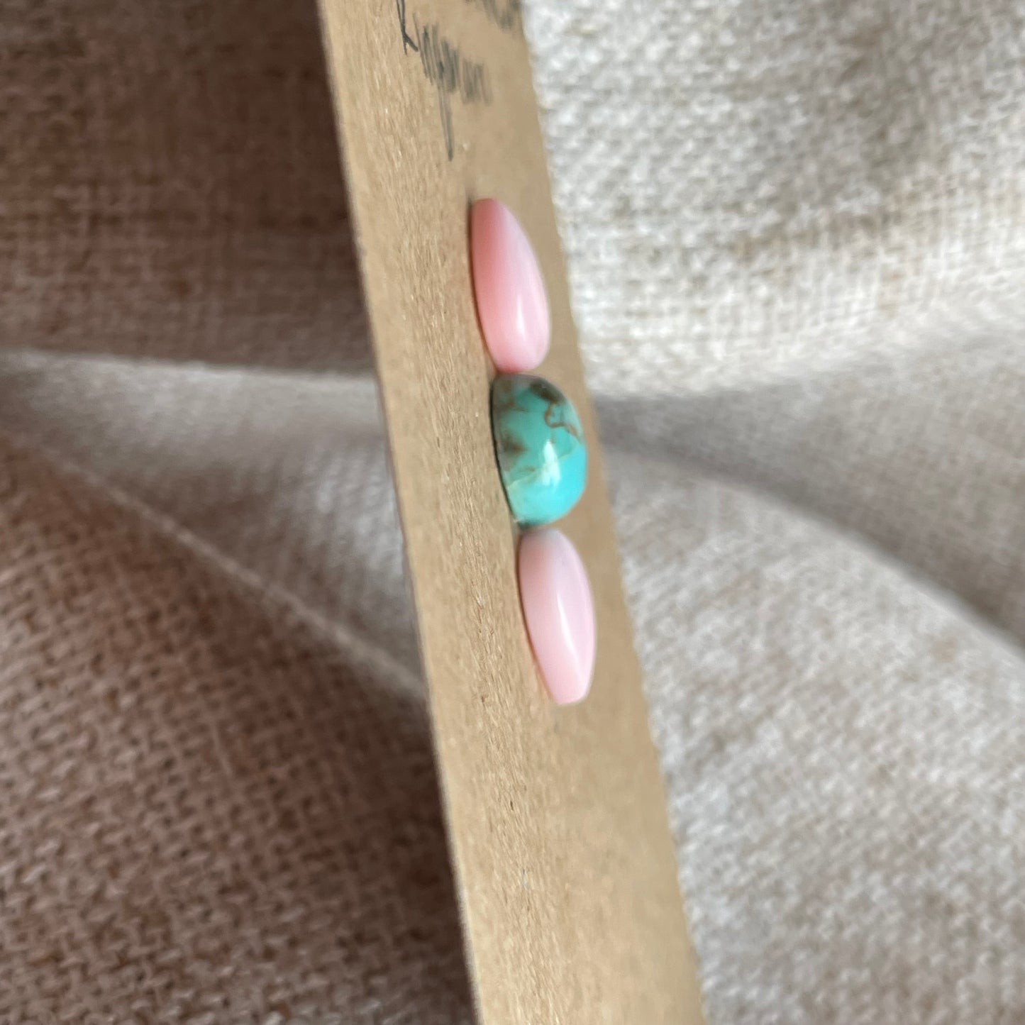 Pink Conch / Kingman Cabochon - PK12