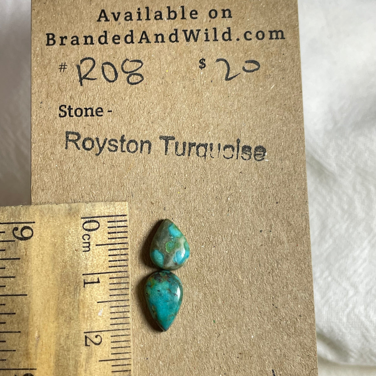 Royston Turquoise Cabochon - R08