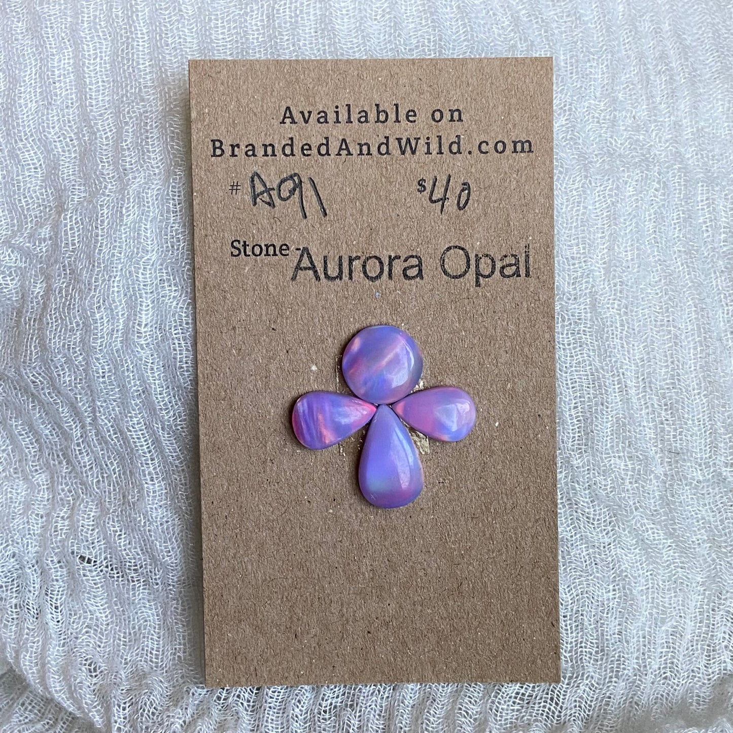 Aurora Opal Cabochon - A91