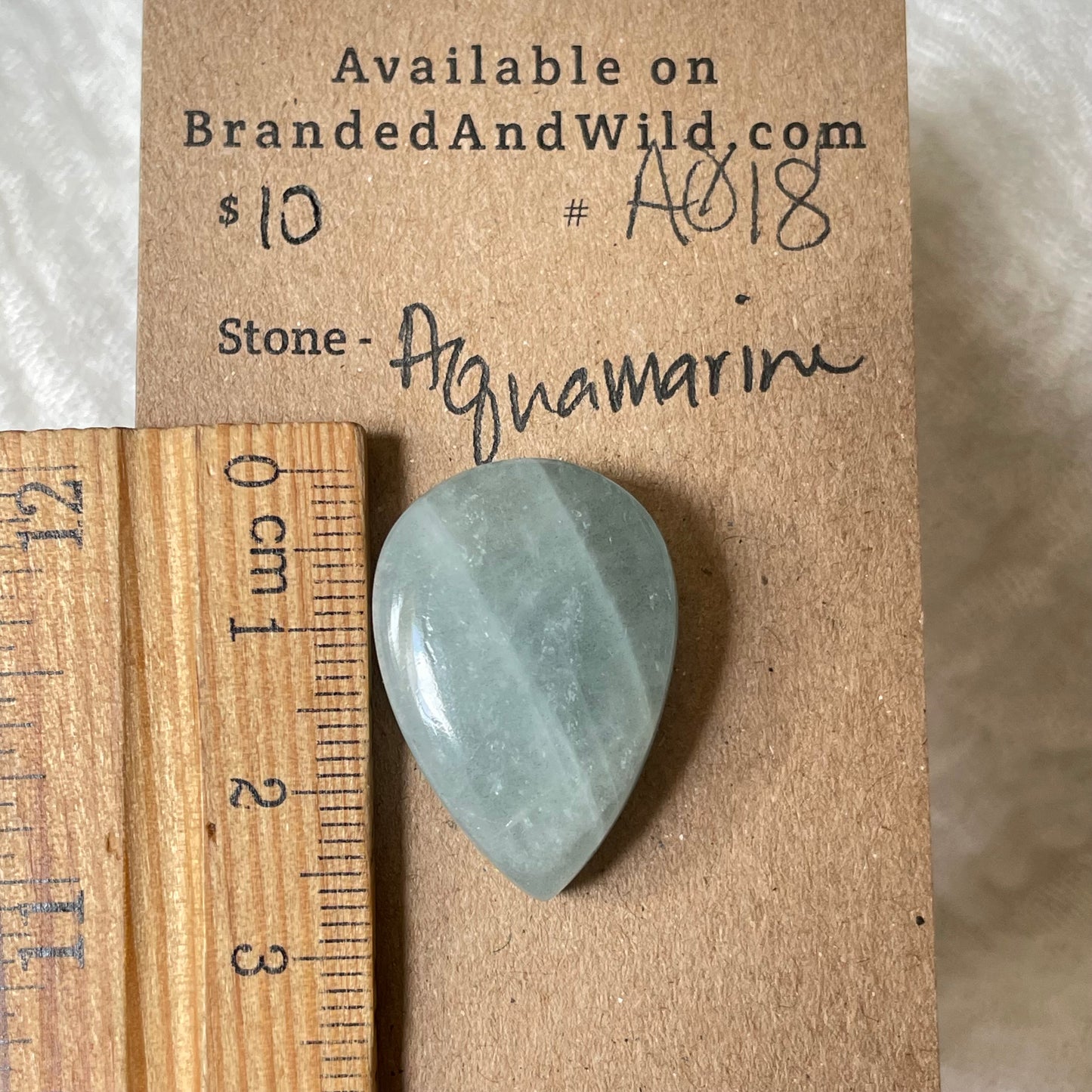 Aquamarine Cabochon AQ18 10ED5259-2715-46D1-94AD-F7C991DEEB24 Brandedandwild.com