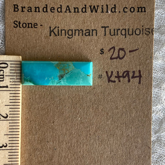 Kingman Turquoise Cabochon - KT94