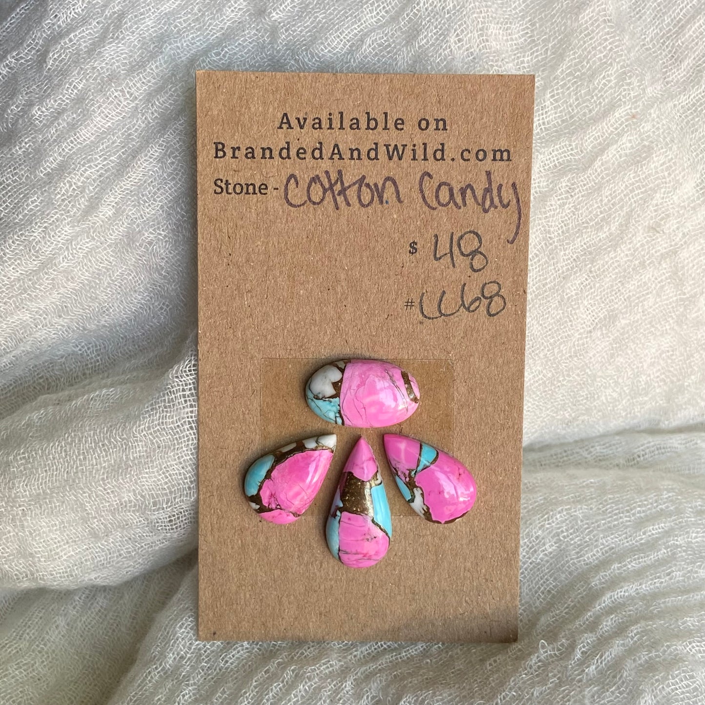Cotton Candy Cabochon - CC68