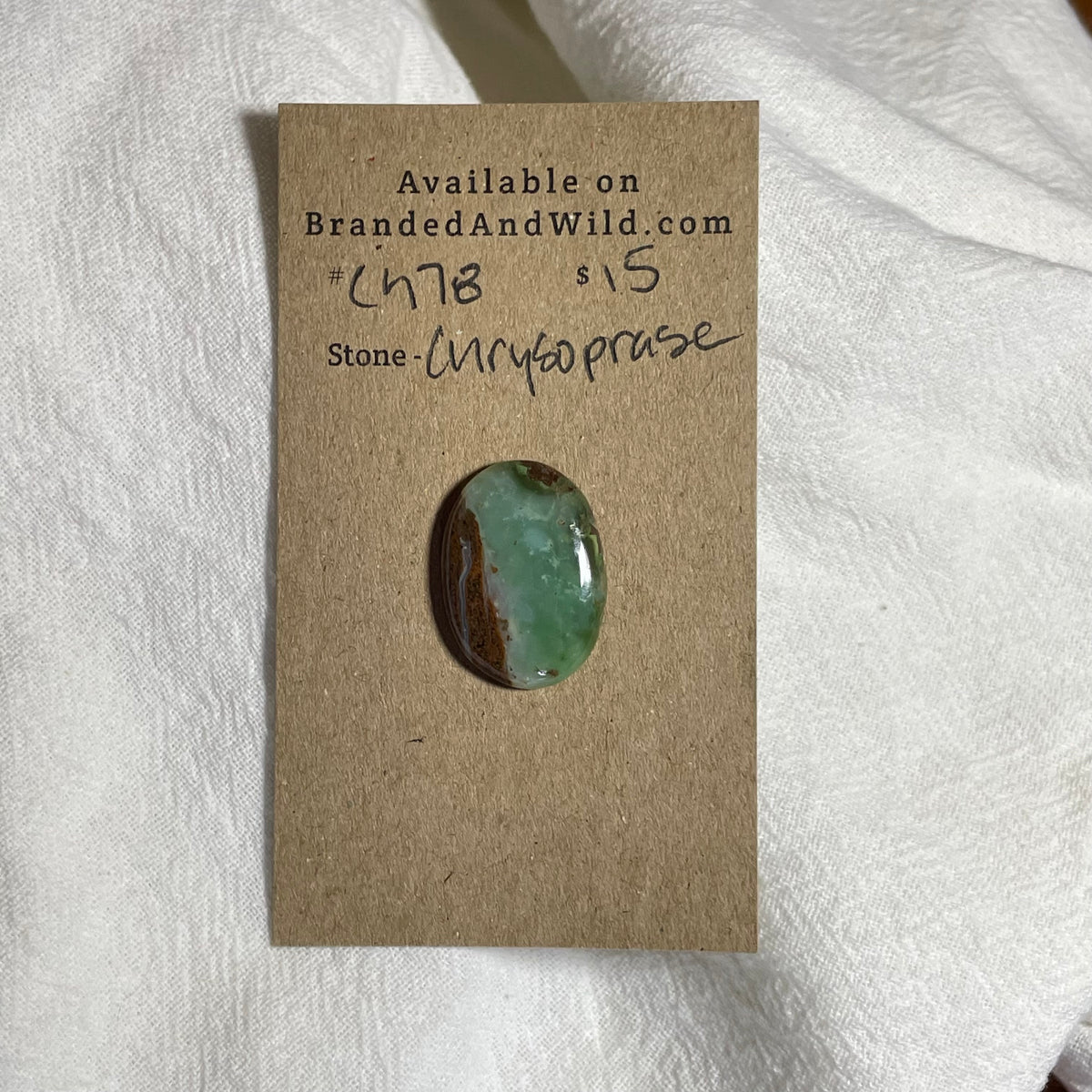 Chrysoprase Cabochon - CH78
