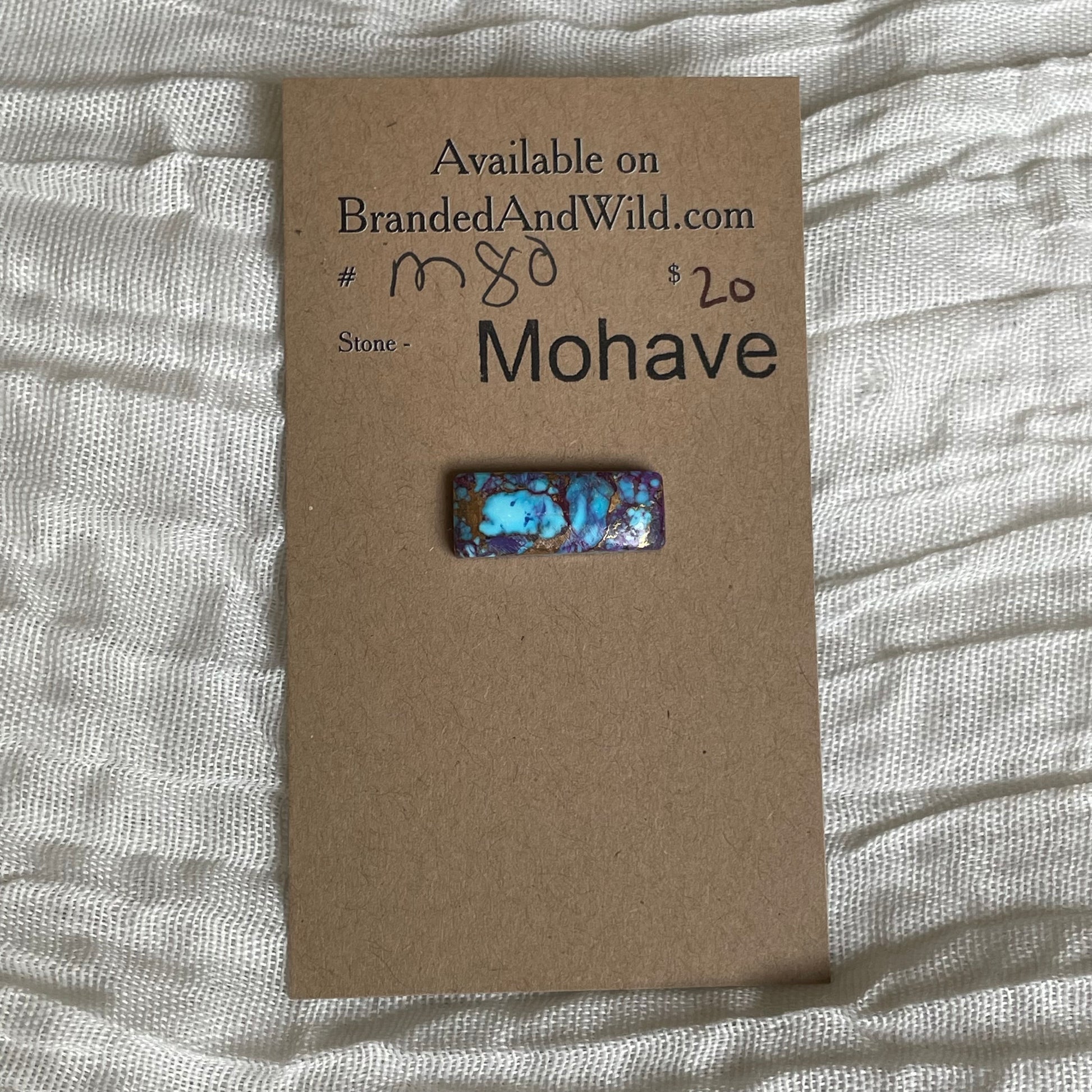 Mohave Cabochon - M80 Cabochon 111E6405-5186-47C7-9F14-7BC18B843086 Brandedandwild.com