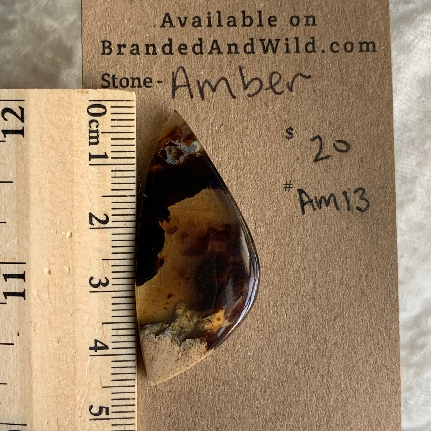 Amber Cabochon AM13
