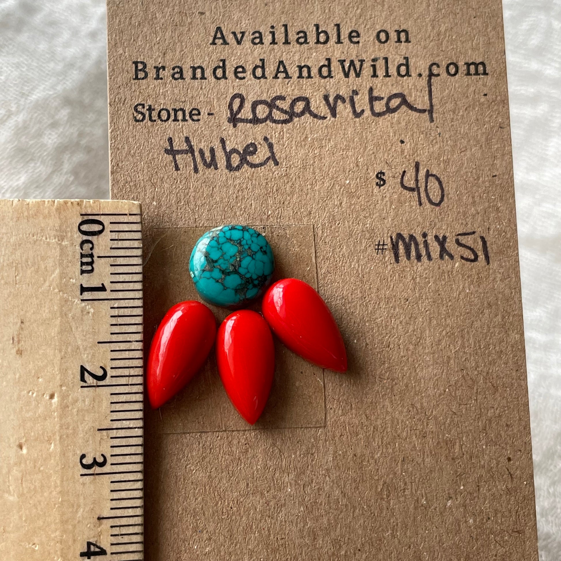 Rosarita / Hubei- Cabochon - Mix51 11BE258E-1403-4837-9FE4-211D1658635D Brandedandwild.com