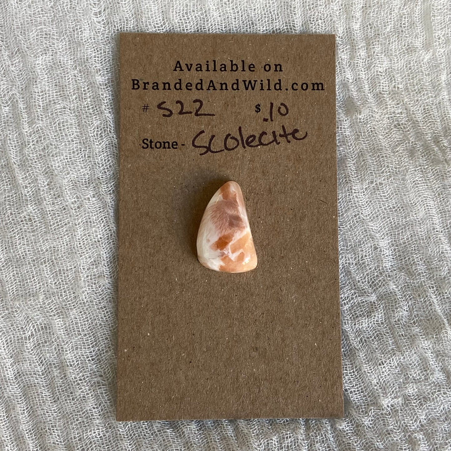 Scolecite Cabochon - S22