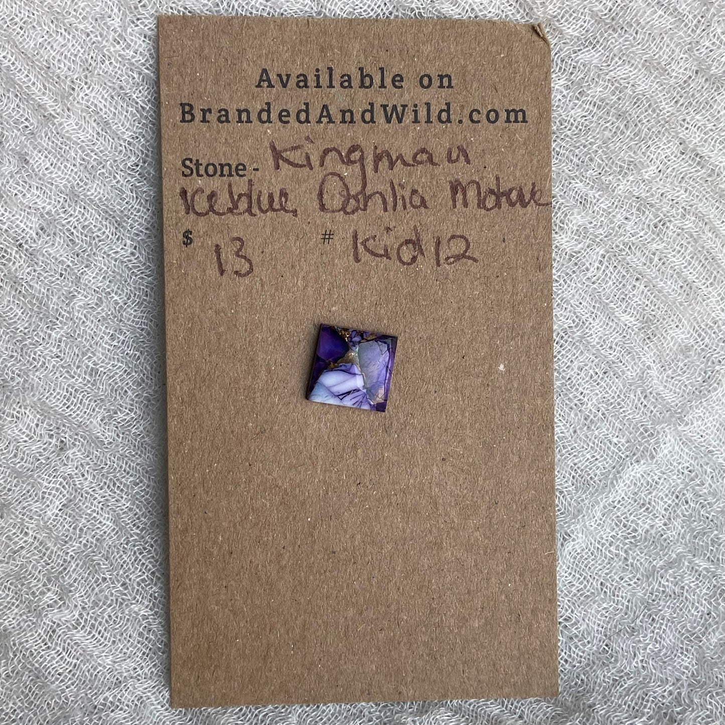 Kingman Ice Blue Dahlia Mohave - KID12
