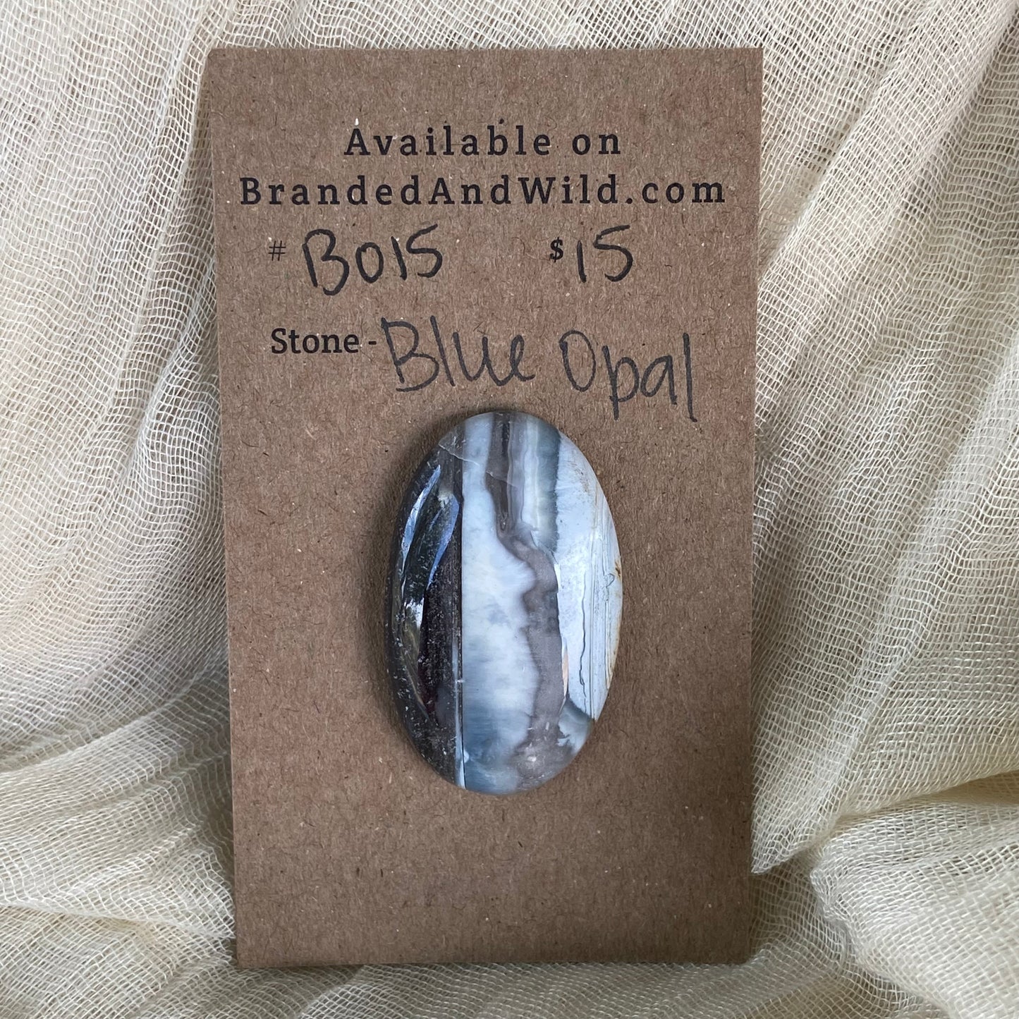 Blue Opal Cabochon - B015