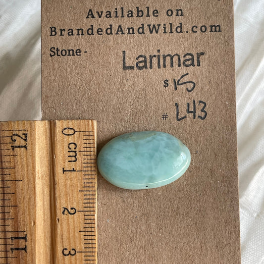 Larimar Cabochon - L43