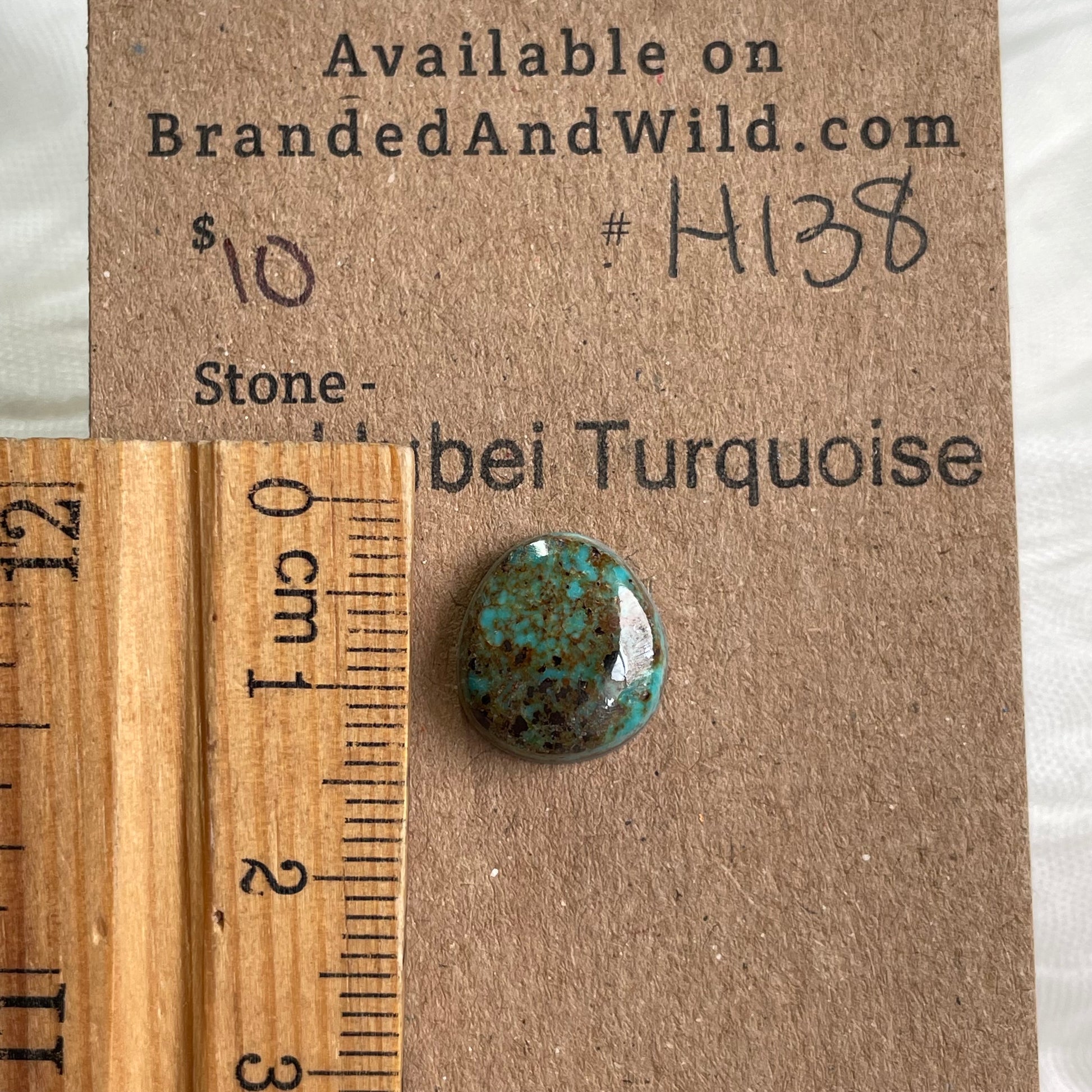 Hubei Turquoise Cabochon - H138 11FAF702-9C39-469E-A5D4-20E492838486 Brandedandwild.com