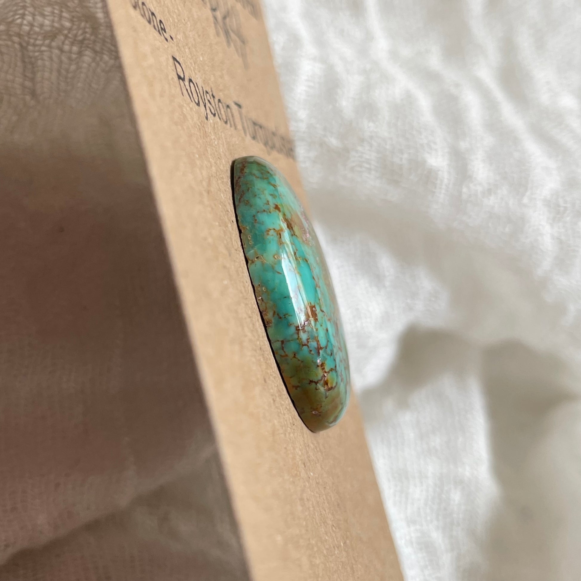 Royston Ribbon Turquoise Cabochon RR4 1216BF9B-00FF-44A7-9A61-28051C551325 Brandedandwild.com