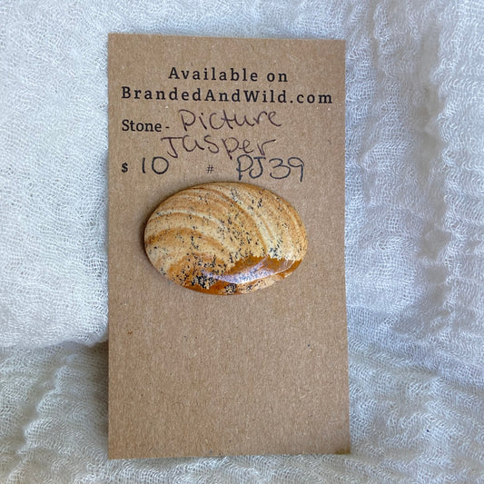 Picture Jasper Cabochon - PJ39