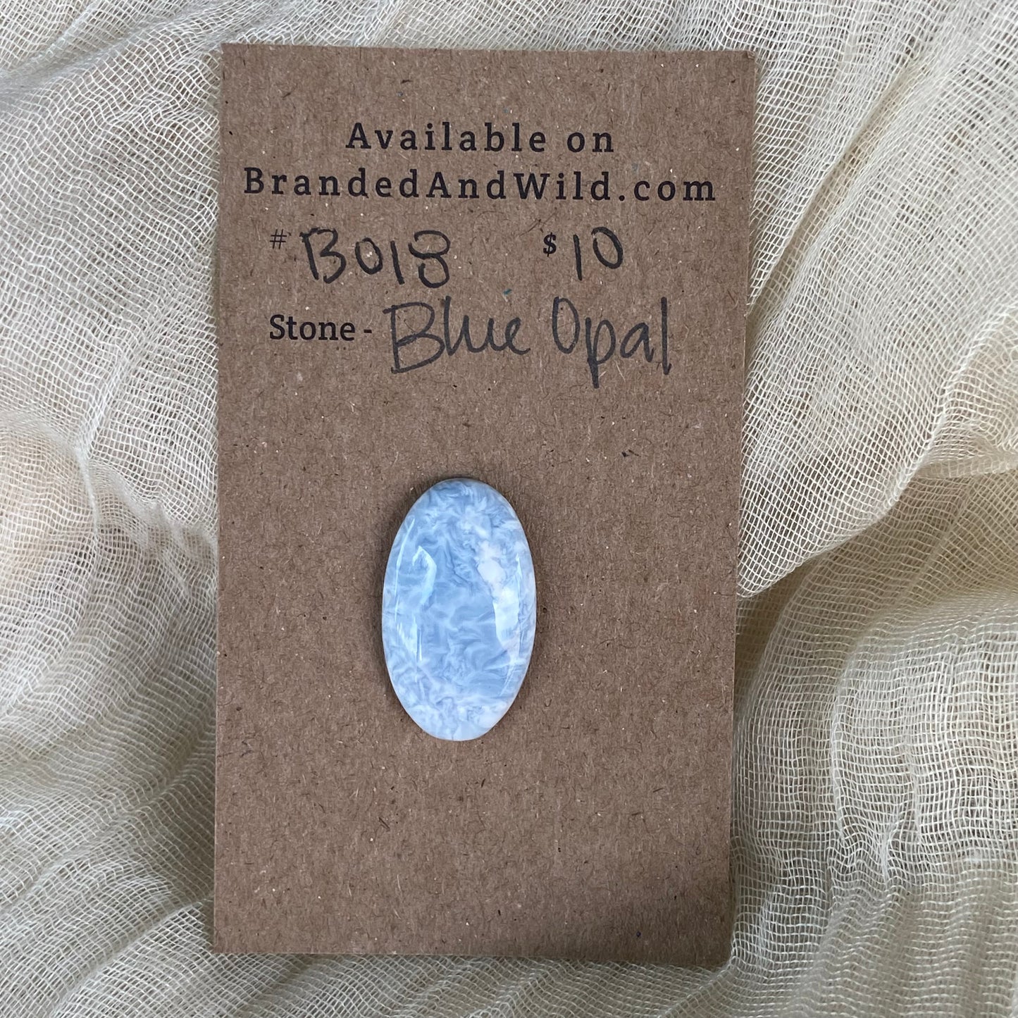 Blue Opal Cabochon - B018