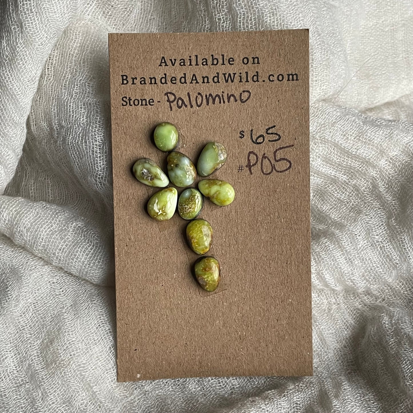 Palomino Cabochon - P05 123CCDC2-7325-4F75-902A-04F523B48BFC Brandedandwild.com