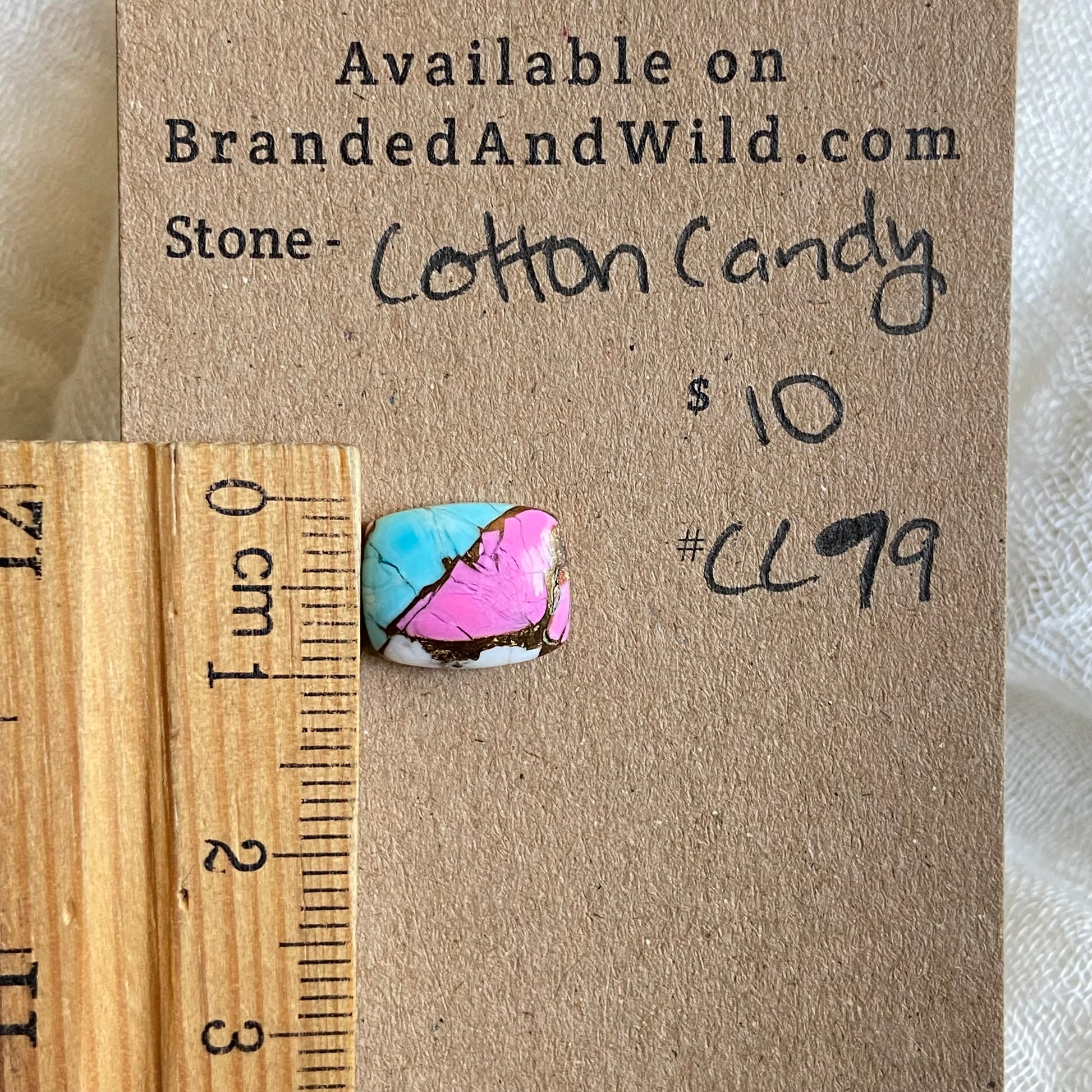 Cotton Candy Cabochon - CC79 123FEBB5-2475-42BA-96AA-5BFEE04DBA84 Brandedandwild.com