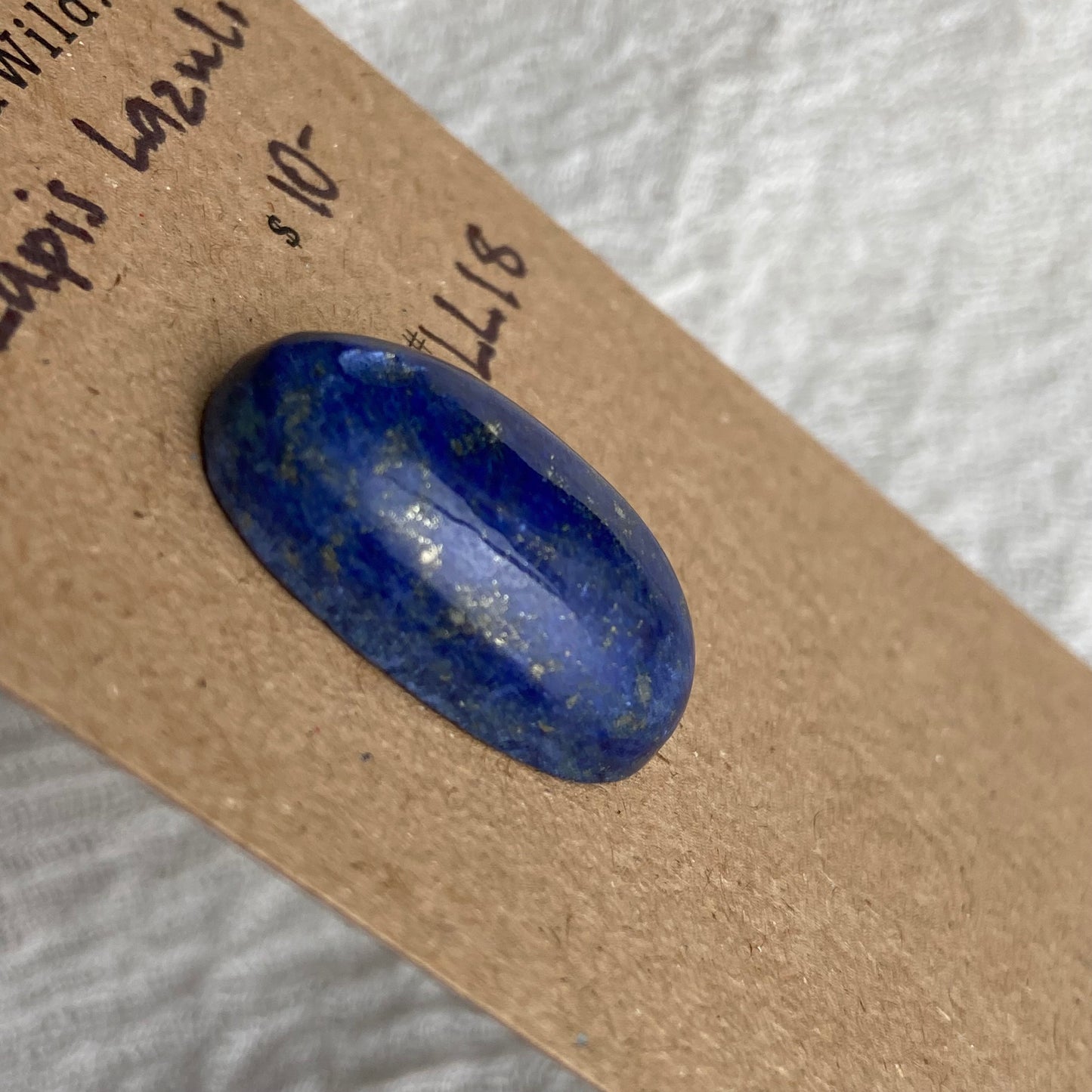 Lapis Lazuli Cabochon -Drilled- LL18