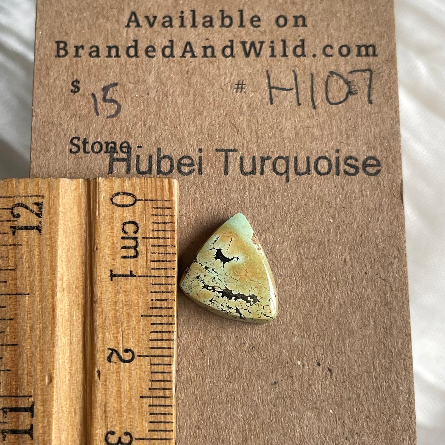 Hubei Turquoise Cabochon - H107 125E4F96-CEE6-46A8-A07E-E174B9210FF1 Brandedandwild.com